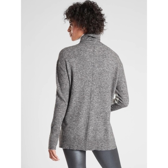 Athleta Transit Colorblock Turtleneck Merino Wool Small - Picture 7 of 7